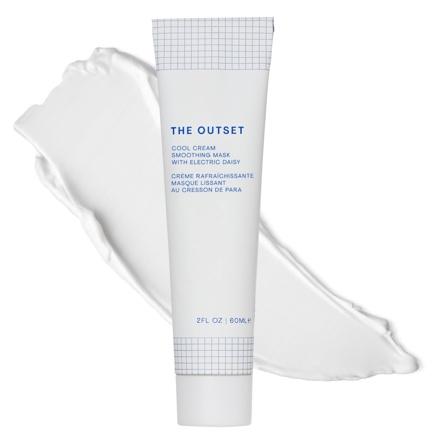 Photo 1 of [OPENED] The Outset Cool Cream Smoothing Mask, Hydrating & Plumping Face Mask, Gentle, Clean, Vegan & Gluten-Free for Sensitive & All Skin Types