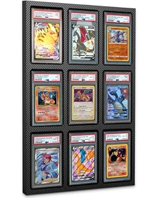 Fanatiko Expositor para Cartas Gradeadas (PSA/CGC) - Fabricado en Espuma EVA de Alta Densidad con Acabado en Fibra de Carbono para 9 Cartas | Ya disponible en tu tienda friki favorita! En mundofriki.es! Fanatiko Expositor para Cartas Gradeadas (PSA/CGC) - Fabricado en Espuma EVA de Alta Densidad con Acabado en Fibra de Carbono para 9 Cartas | Ya disponible en tu tienda friki favorita! En mundofriki.es!