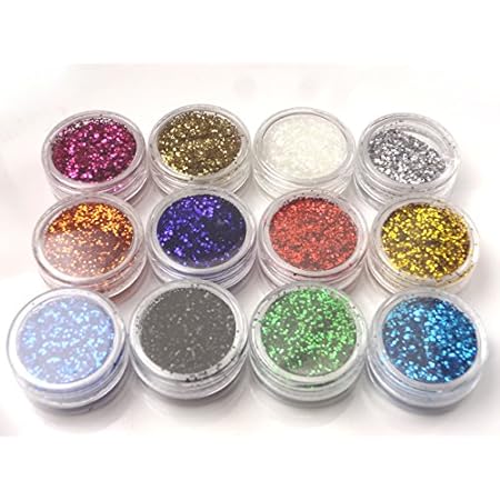 Amazon Haru雑貨 グリッター 12色セット 96 ラメパウダー 12種 レジン ネイル ジェルネイル 着色 Haru雑貨 グリッター ラメ 通販