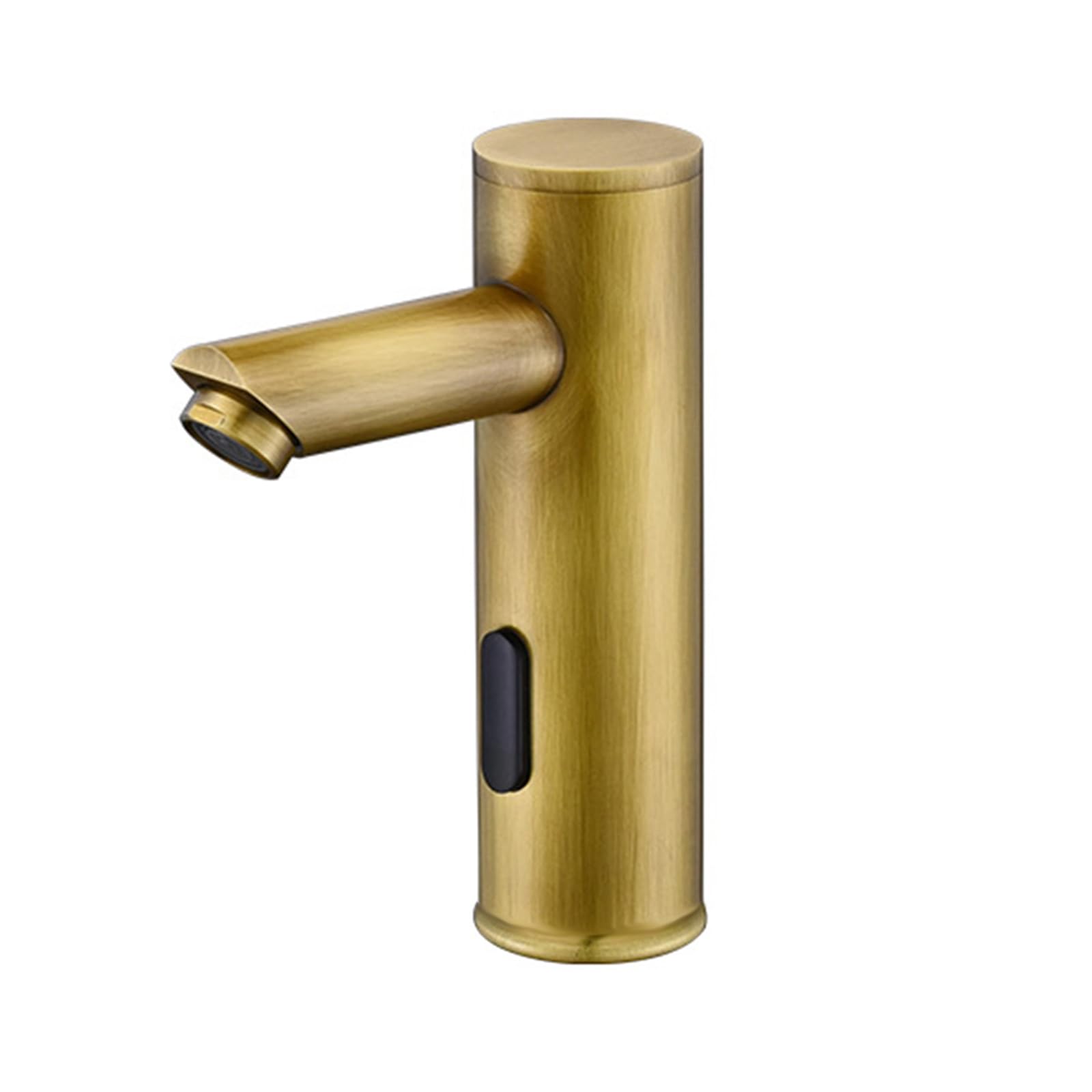 ZYCHSJXA Touchless Bathroom Faucet Antique Sink Mixer Taps 1 Hole Hot and Cold Water Tap Brass
