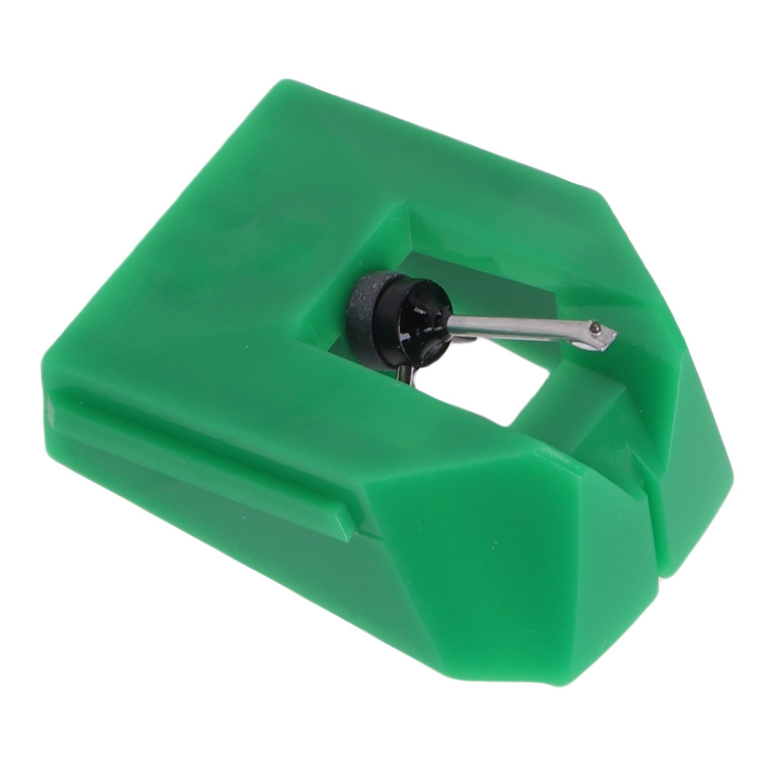 Lazmin112 Aguja Elíptica ATVMN95E, Reproducción de Sonido de Alta Precisión, ABS Verde, Fácil Instalación para Entusiastas