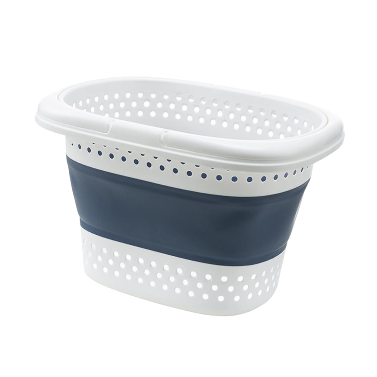 Panier à linge pliable portable pour le rangement des vêtements à la maison