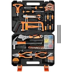SOLUDE Tool Set,182-Piece Home Repair Tool Kit for Men Women College Students,Household Basic Hand Tool Sets with Case for Home Maintenance,Dorm Essentials and DIY Projects