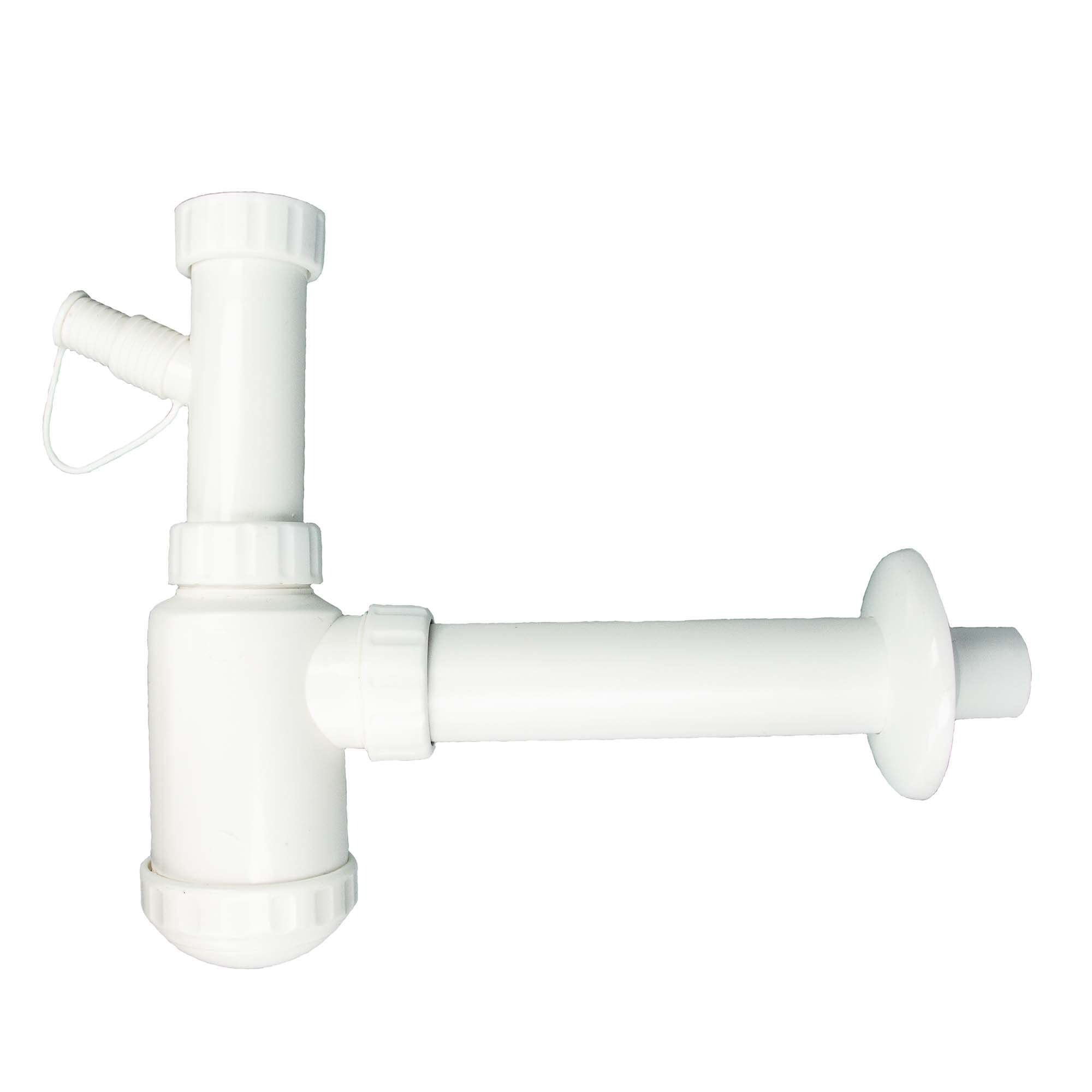 tecuro Flaschensiphon Flaschensiphon 1 1/2 Zoll mit Geräteanschluss