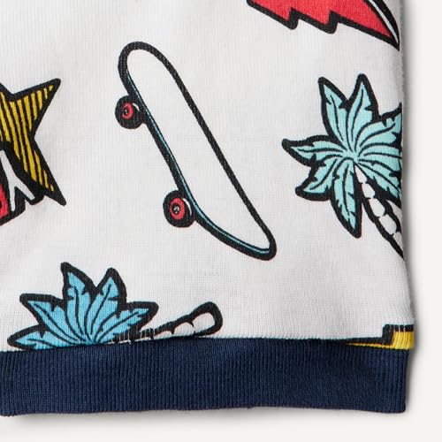 Image of Amazon Essentials Babies, Toddlers and Boys' Snug-Fit Cotton Pajama Set, Multipacks