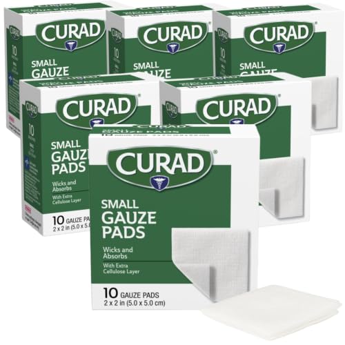 Curad Non-Woven Pro-Gauze, 2' x 2', 10 Count...