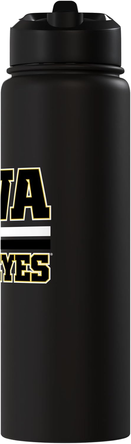 Iowa Hawkeyes |NCAA Official University Merch | VNPIOW301 Stainless Steel Insulated Water Bottle
