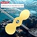 GMBYLBY 50Pcs Fishing Propellers Sequins Fly Propeller Topwater Fishing Lures Baits Fishing Propellers Slices Lures Replacement