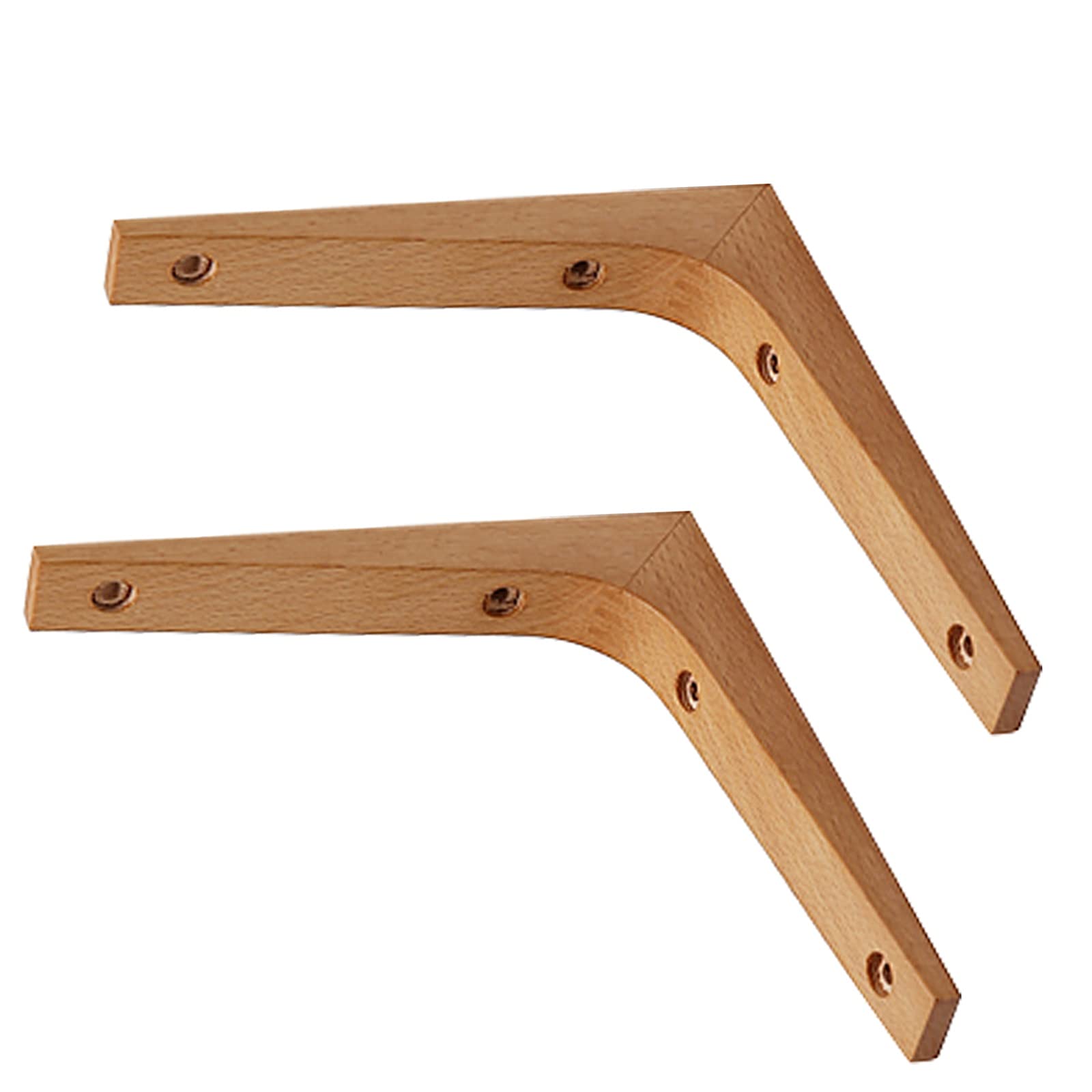 LIGUOYI 2Pcs Regal-wandhalterung, Regalhalterung, Schwimmende Regalhalterung, 90 Grad Winkel, Zur Wandmontage Von Regalbrettern, Bodenträger Wandregal Mit Schrauben, Regalträger Winkel-Konsole