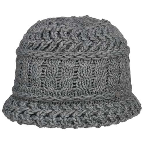 Lierys Gorro De Punto Classico Mujer - Made In Germany Sombreros Cloché Sombrero Invierno Otoño Invierno - Talla Única Gris Lierys Gorro De Punto Classico Mujer - Made In Germany Sombreros Cloché Sombrero Invierno Otoño Invierno - Talla Única Gris