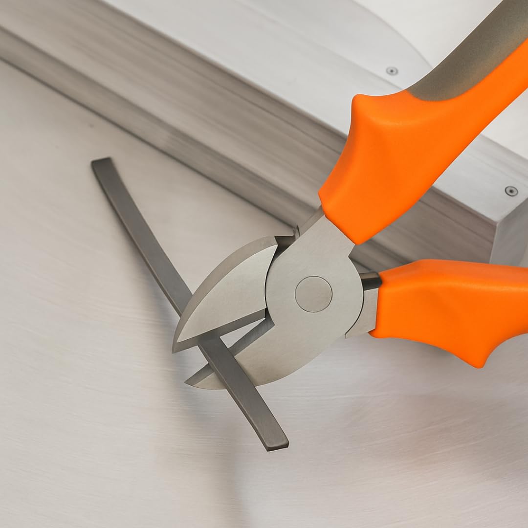 PARENCE.- Troncese laterali da 8'' (205 mm) - CrV cromo Acciaio Vanadio - Impugnature in gomma antiscivolo - Utensili domestici, elettricisti e riparazioni