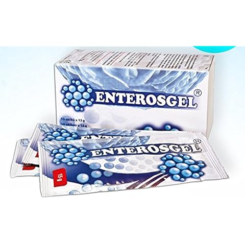 ENTEROSGEL Toxin Binding Gel for Cleansing The Gut Satchet (10x15g) (Pack of 2) Cover