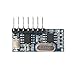 433mhz Receiver Learning Code Decoder Module 4 Channel Output DIY It for Te Control 1527 Encoding