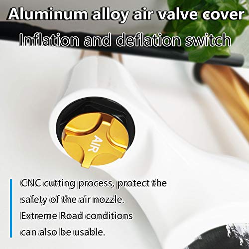 Lvtu Mtb Suspension Fork 26 27.5 29 Inch 1-1/8" Mountain Bike Front Fork 140Mm Travel Air Shock Absorber Bicycle Accessories White (Color : Straight Remote Lock Out, Size : 26 Inch) #TOP3