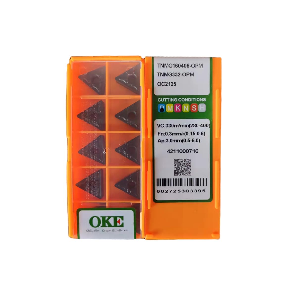100% originale TNMG TNMG16 TNMG1604 TNMG160412 -MF TNMG160412-MF OP1315 Inserto di tornitura