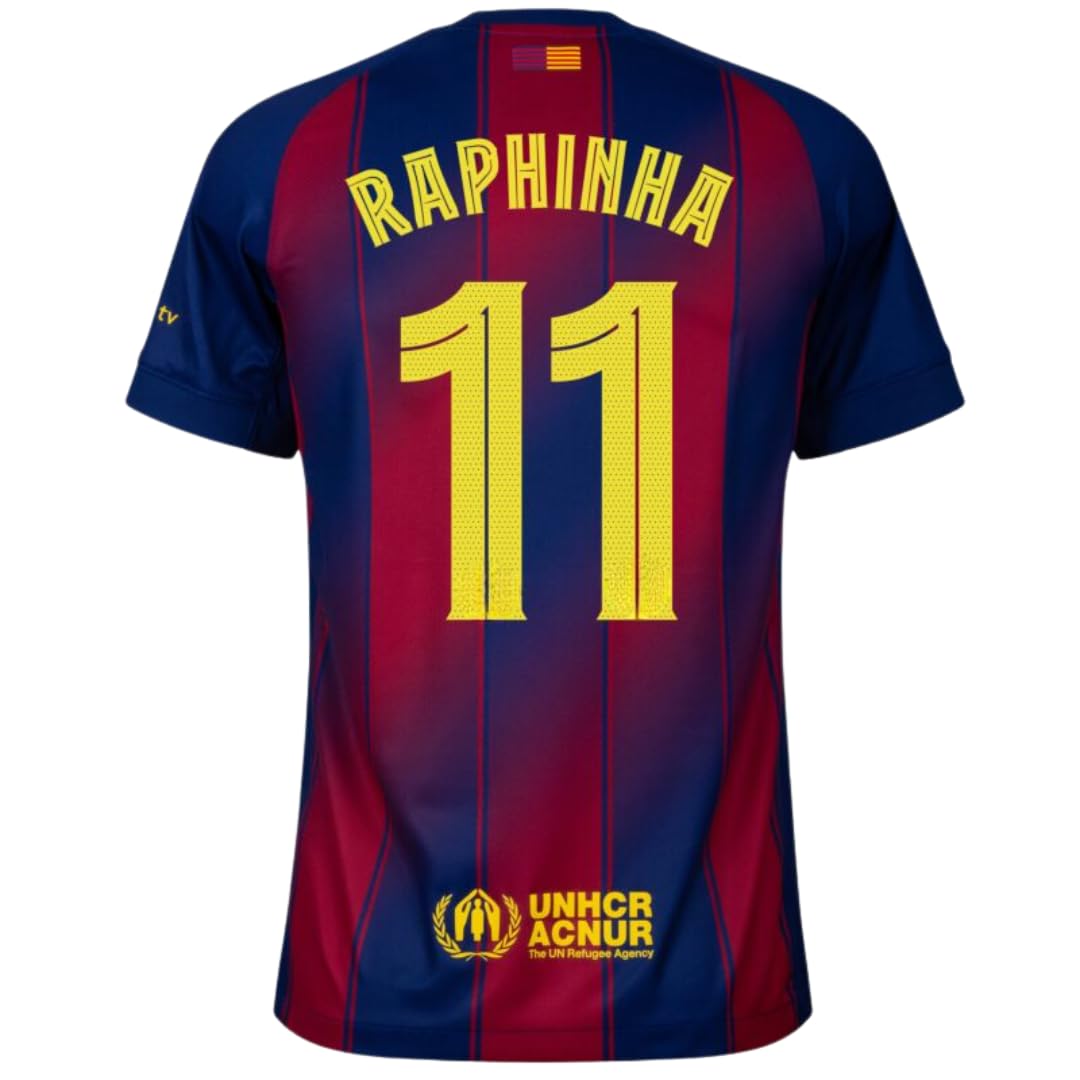 Raphinha #11 Men’s Soccer Jersey Fan Edition – Short Sleeve & Casual Shirt - Home, Away, Third Kit & Fourth Kit 2025/26