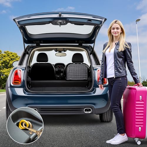 Zocipro Auto Ladekantenschutz Kofferraum 96 x 64cm, Universeller Faltbarer Stoßstangenschutz Hund Kofferraumschutz für Autos, SUVs und Vans, Verhindert Kratzer Durch Hunde und Schwere Gegenstände