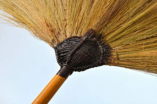 Kehrbesen aus Palmenfasern – 10 Stück – 75 x 50 cm mit Stiel - Handmade - Hand Besen aus Kokosfasern – Bild 5