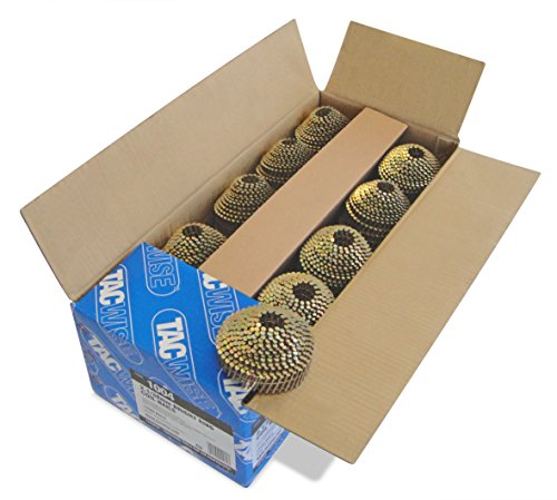 Tacwise 1004 2.1/38mm Bright Ring Coil Nails for Nail Gun (14000 Pieces)