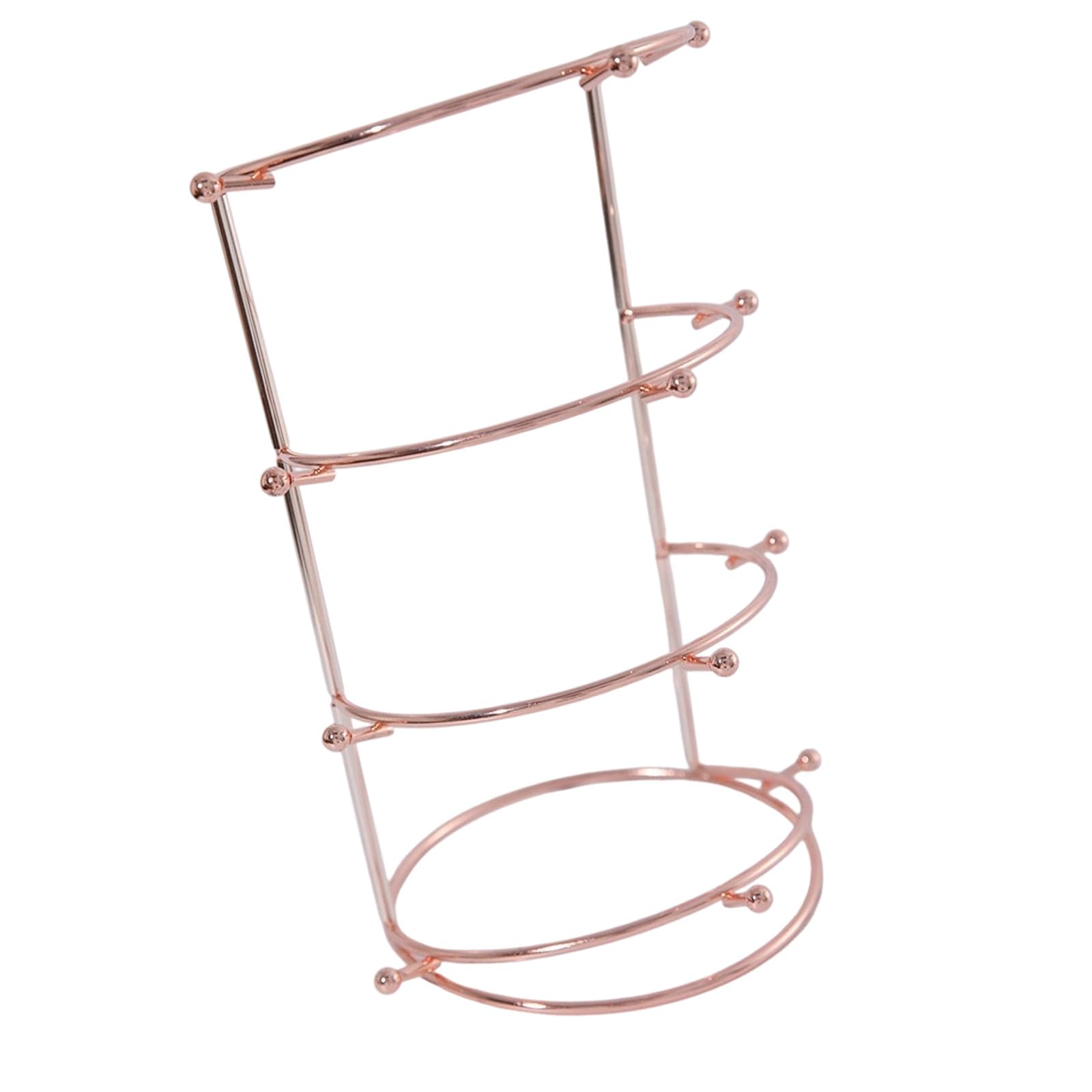 Msioytog Jewelry Exhibition Stand Detachable for Various Ornaments Sturdy Frame Long Lasting Materials in Commercial Applications Multifunctional Jewelry Holder