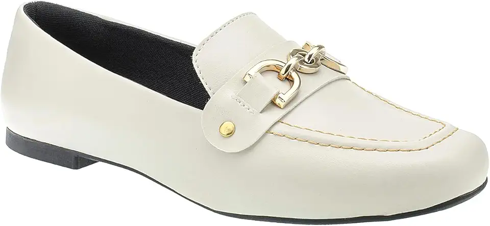 Mocassim Feminino Loafer Sapatilha Rasteira Confortável