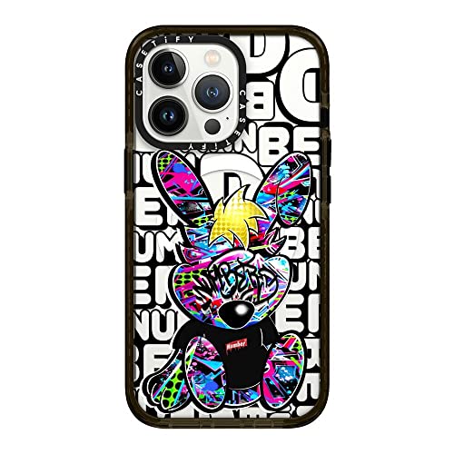 CASETiFY MagSafe �Ή� �C���p�N�g�P�[�X iPhone 13 Pro - Punny SD - �N���A �u���b�N