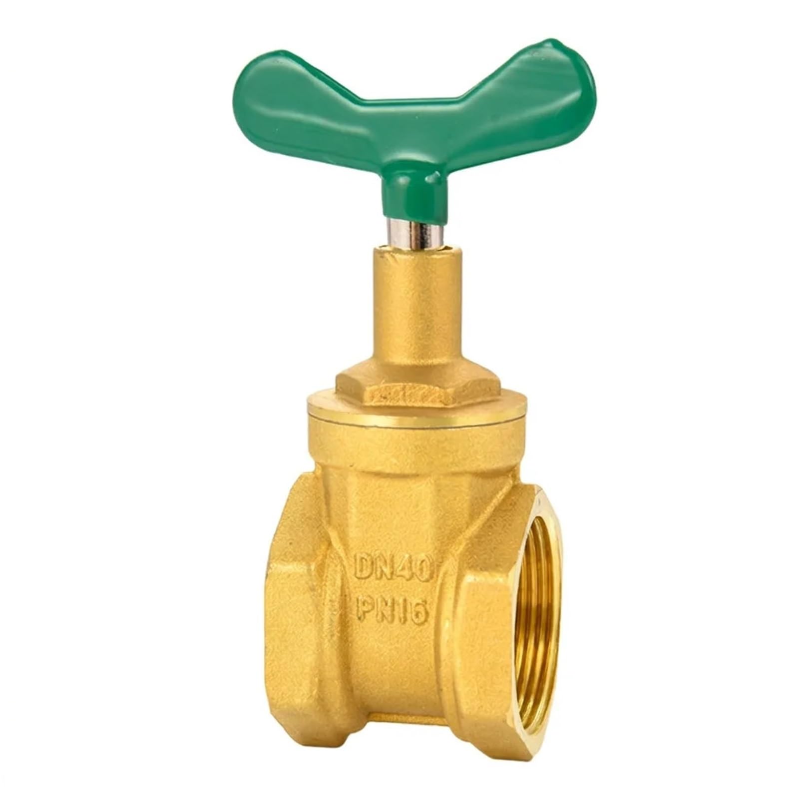 Válvula De Compuerta De Latón De 1 Pulgada Con Cerradura for Medidor De Agua, Pretriángulo, Material De Cobre, Accesorio De Plomería