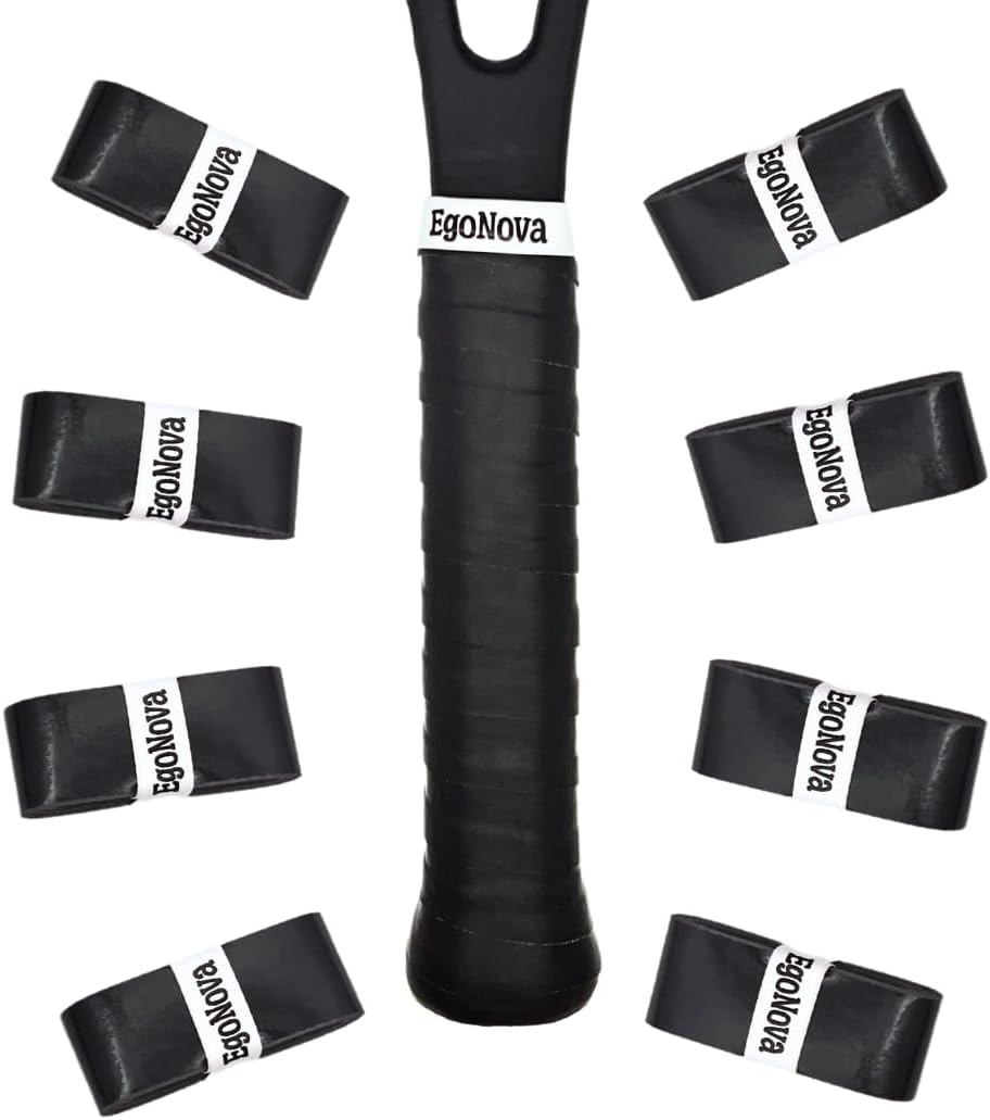 EgoNova Tennis Racket Grip 8 (Black)…