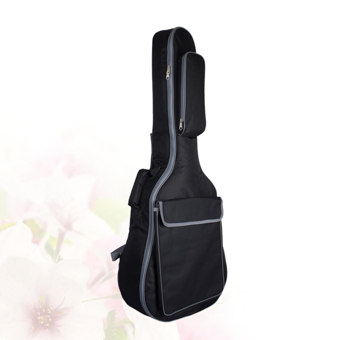 Sosoport Funda Acolchada para Adecuado para Transportar y Proteger Tu Instrumento Mochila de 41 Pulgadas Correas Dobles y Protección Gruesa de Nylon para Guitarra Acústica