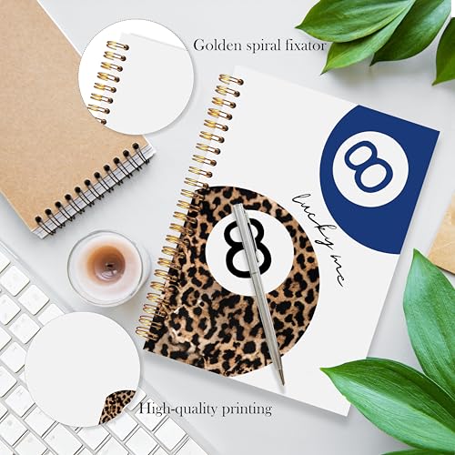 Carnet de notes à spirales bleu pour organiser vos cours et projets de bureau - 5