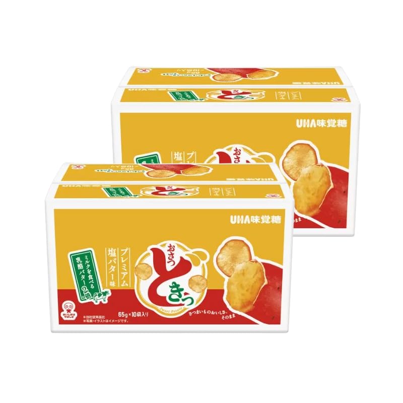 Amazon.co.jp: [2箱] おさつどきっ プレミアム塩バター味 65g×20袋