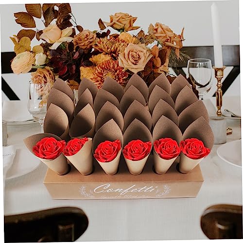 Cônes en papier kraft sans odeur pour préserver vos chocolats de fête - 8