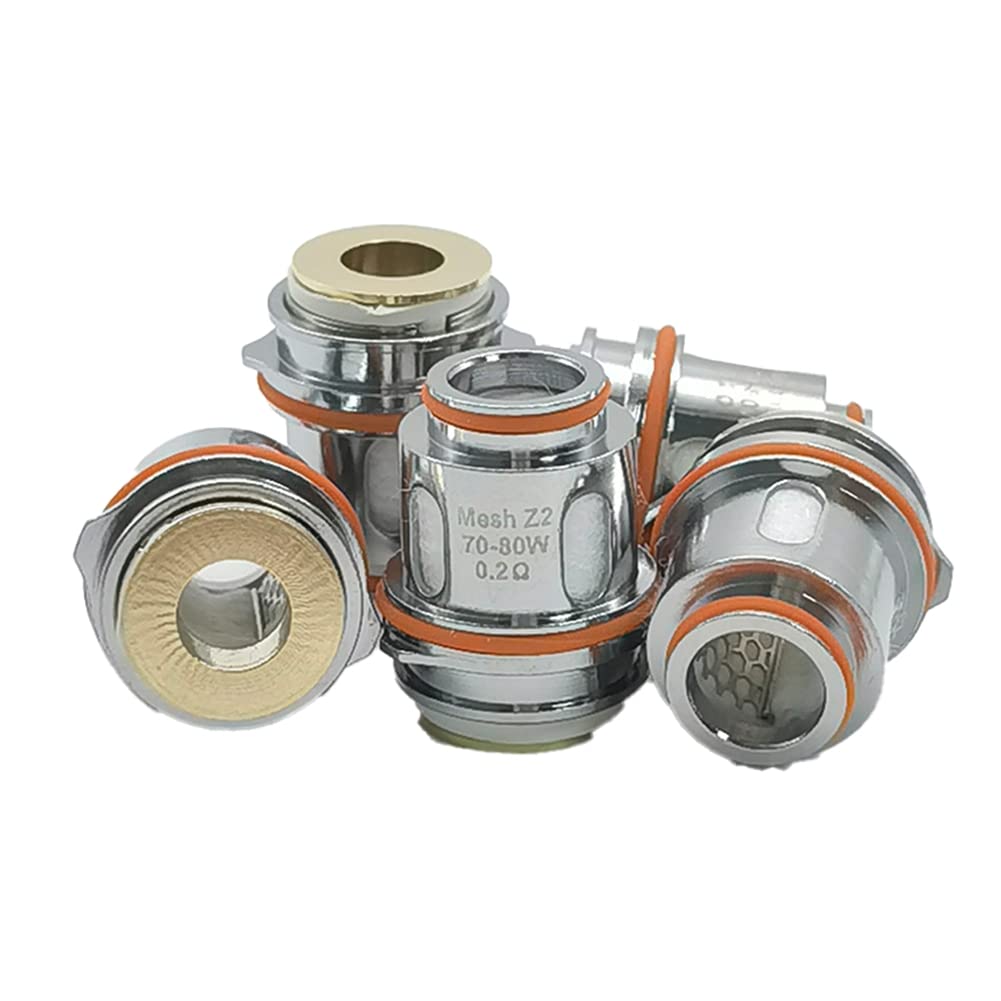 BPQiang 5Pcs Z Series Replacement Mesh Coil Z2 KA1 0.2Ohm for Coils