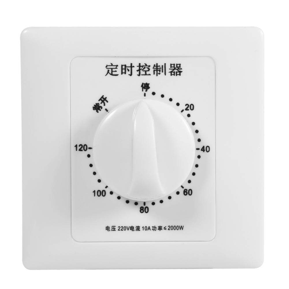 AC 220V Switch Timer Pump High Performance Electronic Control Mechanical Countdown Timer Socket Time Switch 86 Panel