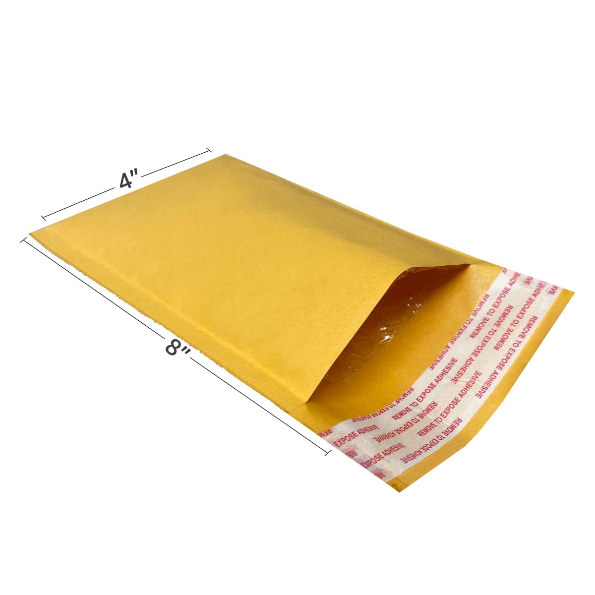StarBoxes - 250 sobres acolchados de papel kraft de burbujas de 10 x 20 cm – # 000