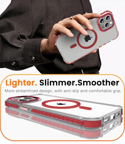 Coque iPhone 13 Pro Max transparente et magnétique fine anti-choc - 6