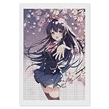 デート・ア・ライブ ダイヤモンドビーズアート キット 四角いビーズ 5D 全面貼り付けタイプ 壁掛け 飾り 絵画 80×100cm 5s0904028yue5-6