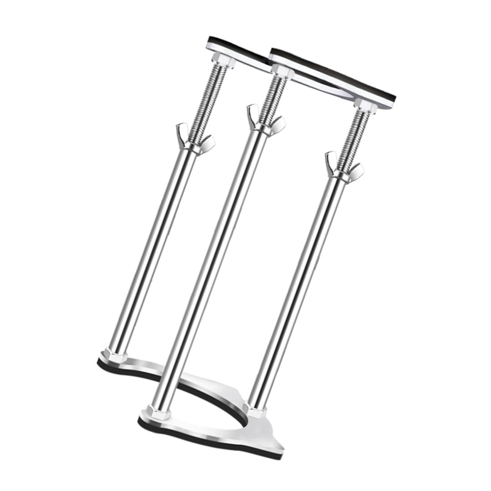 kokdid Rustproof Kitchen Sink Systems with 41Cm to 71Cm Height Ranges Strong Metal Sink Stabilizer for Home Kitchen Parenthesis
