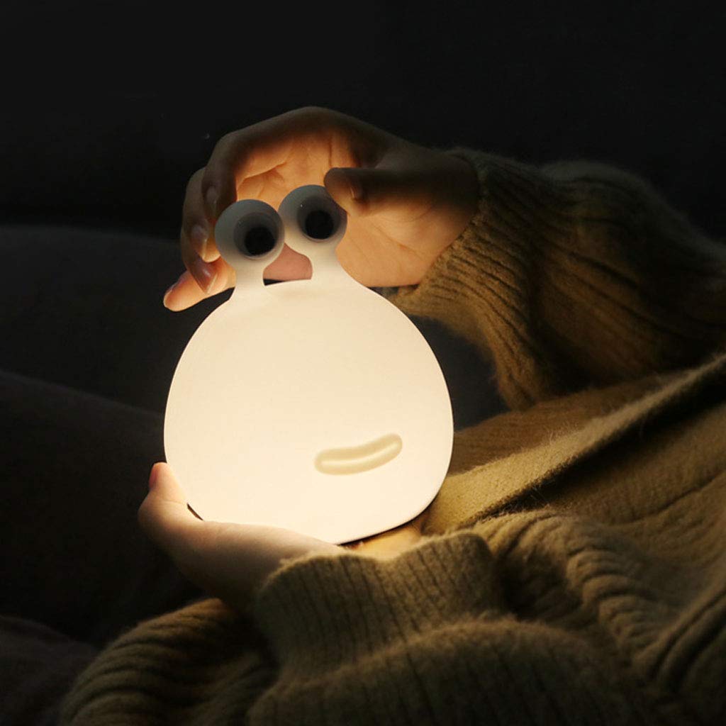 Slug Kids Night Light Decorazioni per bambini in silicone morbido scatola lampada