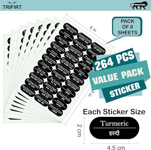 Image of Trifirt Stickers (Kitchen Items, Round)