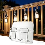 AFFAVON 40x Selbstklebende Kabelclips Extra Stark | Kabelhalter für Innen & Außen,Kabelmanagement,Unauffällige Organisation für Zuhause, Büro, Garten, Terrasse