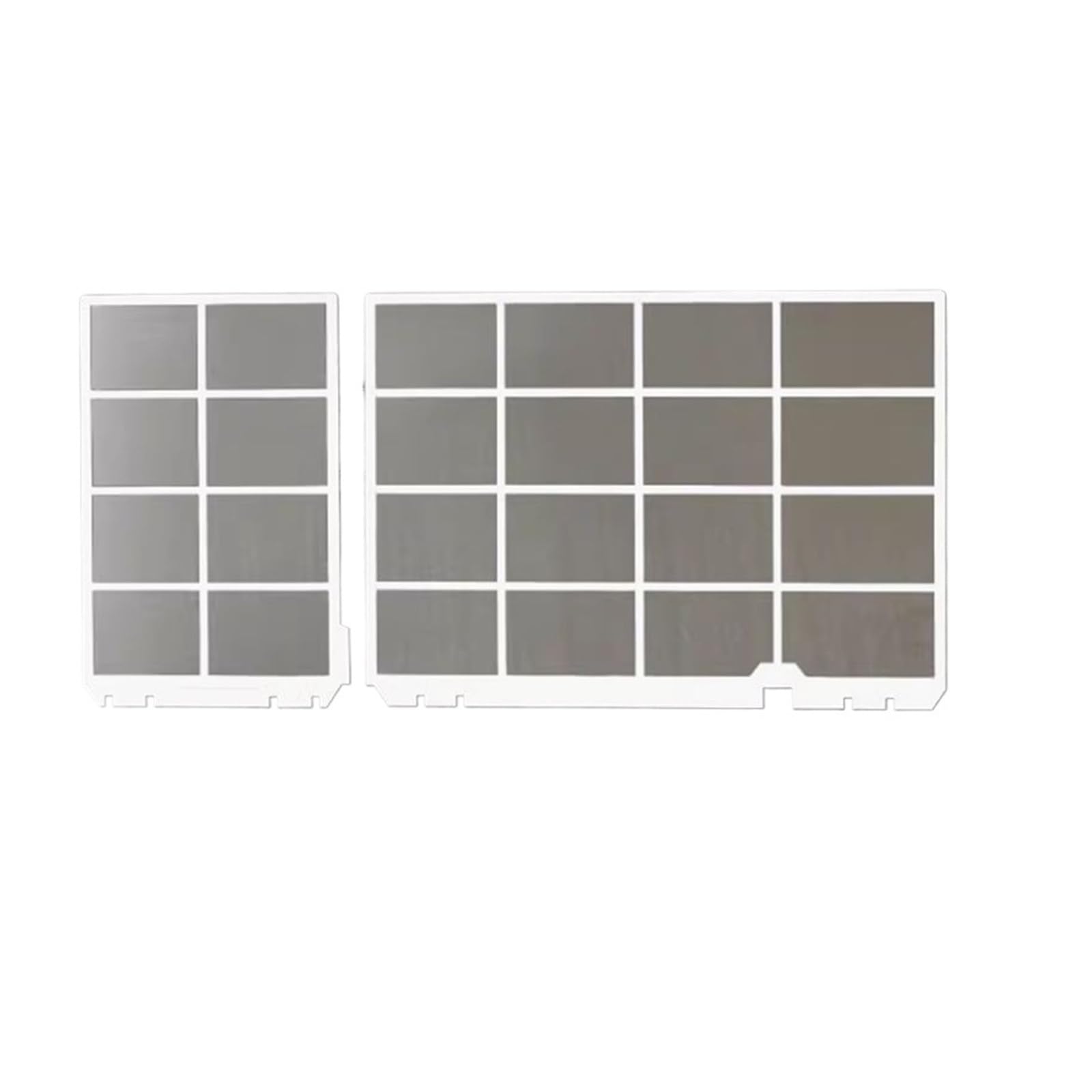 Compatible Con Toshiba, Filtro De Aire Acondicionado Izquierdo 19x30cm/derecho 42x30CM, Piezas Pantalla Antipolvo(1 set)