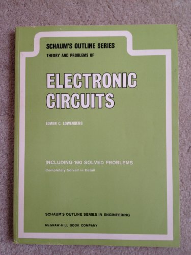 Theory and Problems of Electronic Circuits (Sch... 0070388350 Book Cover