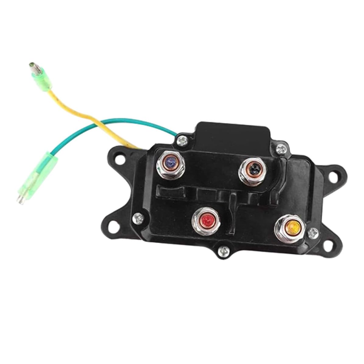 Relé Plástico 250a 12v para Cabrestante de Eléctrico Solenoide Contacto Cobre y Instalación Fácil y Rendimiento Estable para Utv y Camiones