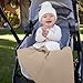Soft Muslin Cotton Baby Blanket - Breathable and Lightweight Blanket Keeps Your Newborn Baby Girl Or Boy Cozy and Warm - Perfectly Sized for Any Stroller or Car Seat