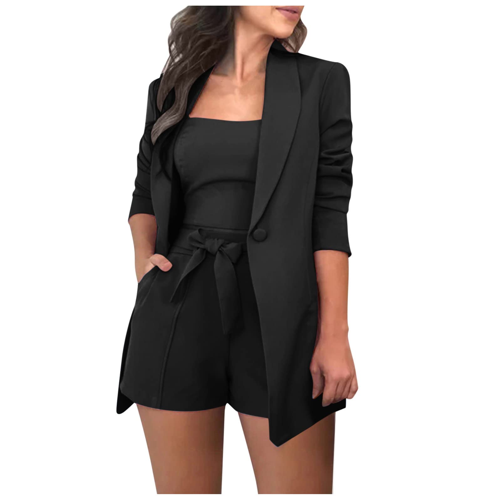 Generisch Blazer élégant pour femme - Veste de costume :