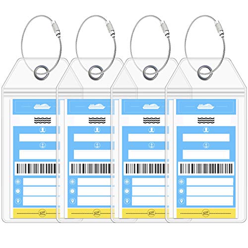 Cruise On NCL 4-Pack Tags