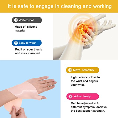 Gel Wrist and Thumb Support New Generation Wrist Pain Relief Braces Gel