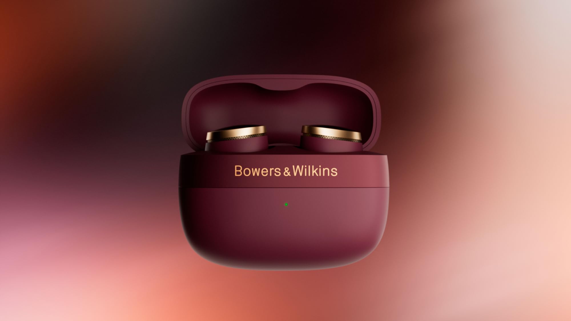 Bowers & Wilkins Pi8 Auriculares Inalámbricos True Wireless, Alta Resolución 24 bits, aptX Lossless, ANC y Micrófonos Integrados - Dark Burgundy