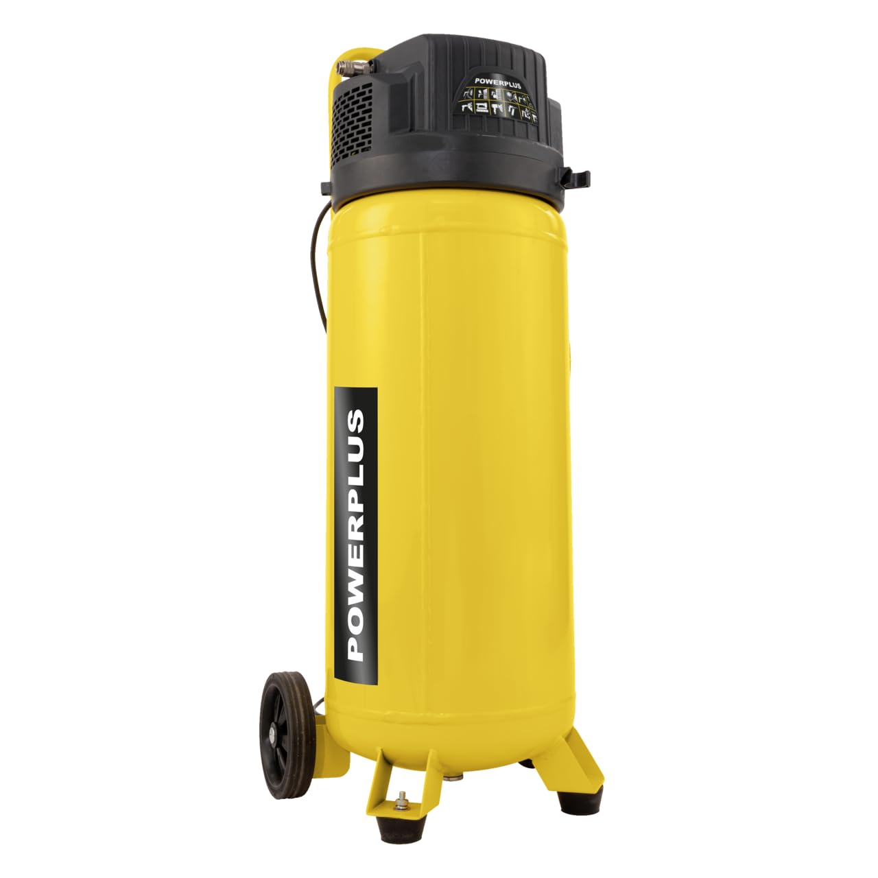Powerplus Sprężarka POWX17500 - Sprężarka bezolejowa 1500W 50L